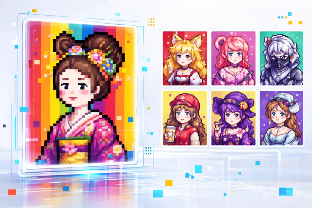 NFTデジタルアートのイメージ