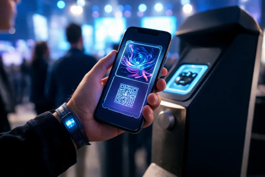 NFTチケットのイメージ