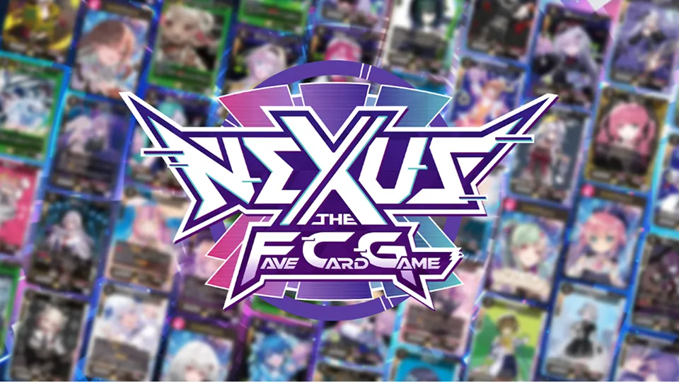 NEXUS公式イメージ画像とカードデザインのビジュアル